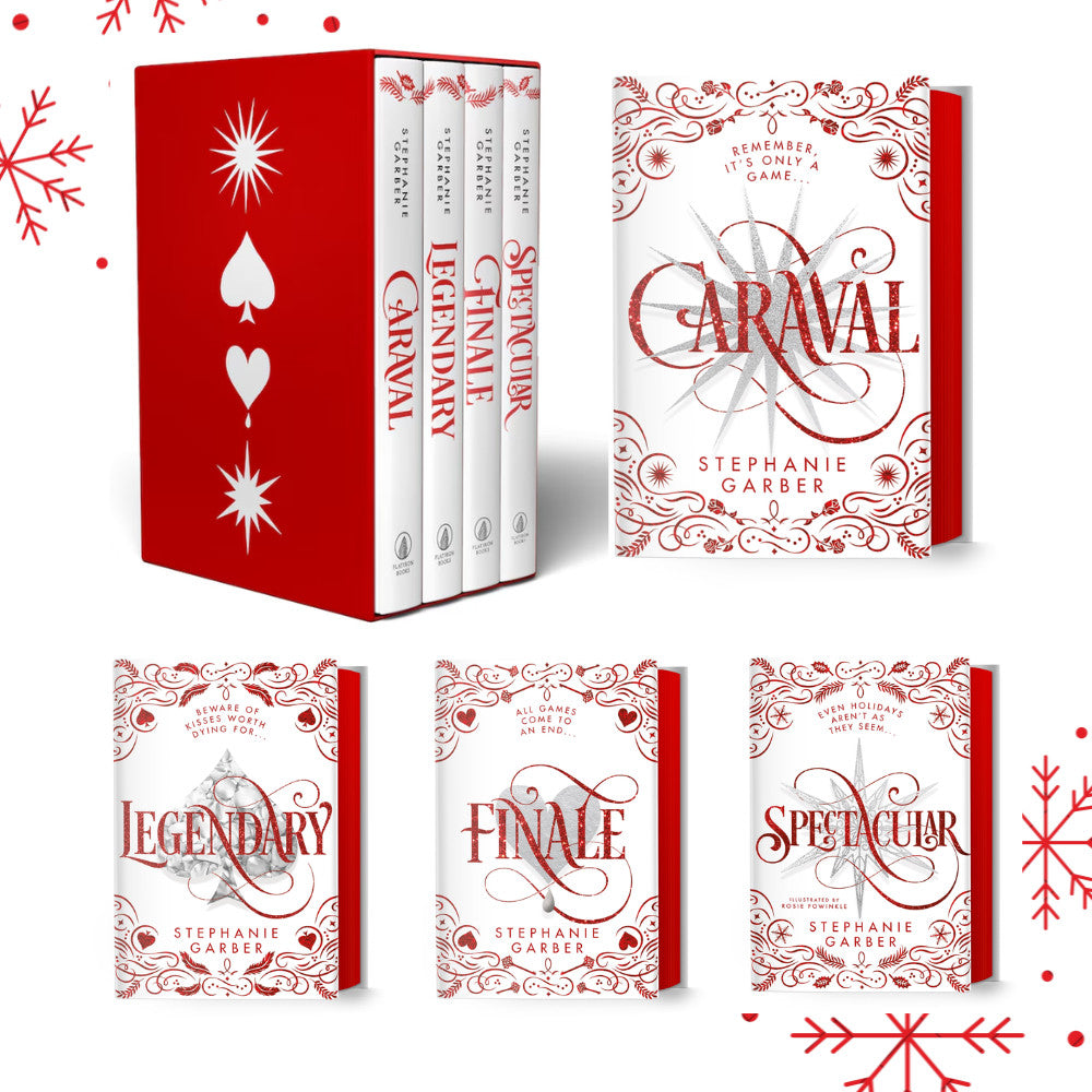 Box Set Hardcover Caraval Holiday Collection: Caraval, Legendary, Finale, Spectacular by Stephanie Garber