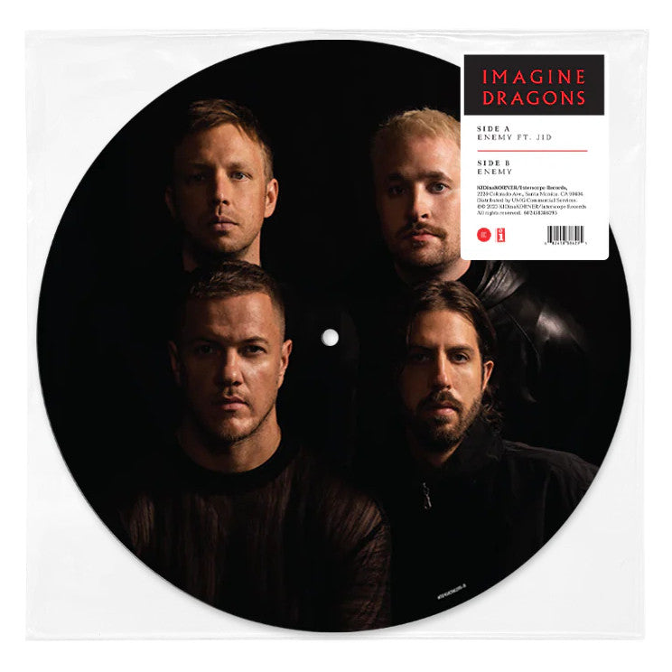 พร้อมส่ง🔥 แผ่นเสียง Vinyl Imagine Dragons - Enemy ไวนิล LP  [ใหม่และซีล SS]