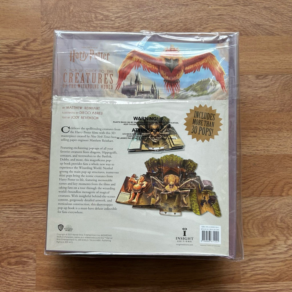พร้อมส่ง🔥 Hardcover Harry Potter: A Pop-Up Guide to the Creatures of the Wizarding World หนังสือ ปกแข็ง