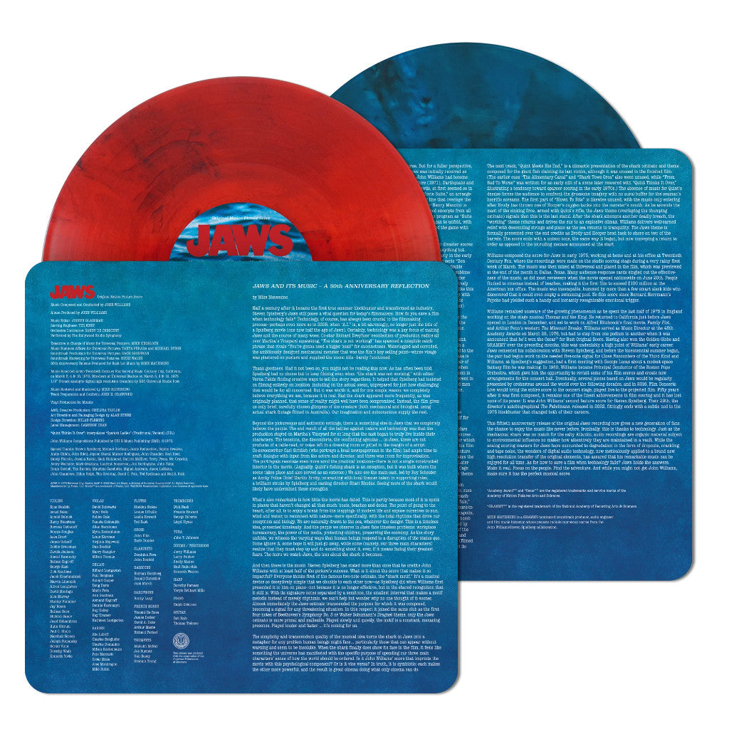 พร้อมส่ง🔥 แผ่นเสียง vinyl John Williams - Jaws Original Motion Picture Score ไวนิล LP  [ใหม่และซีล SS]