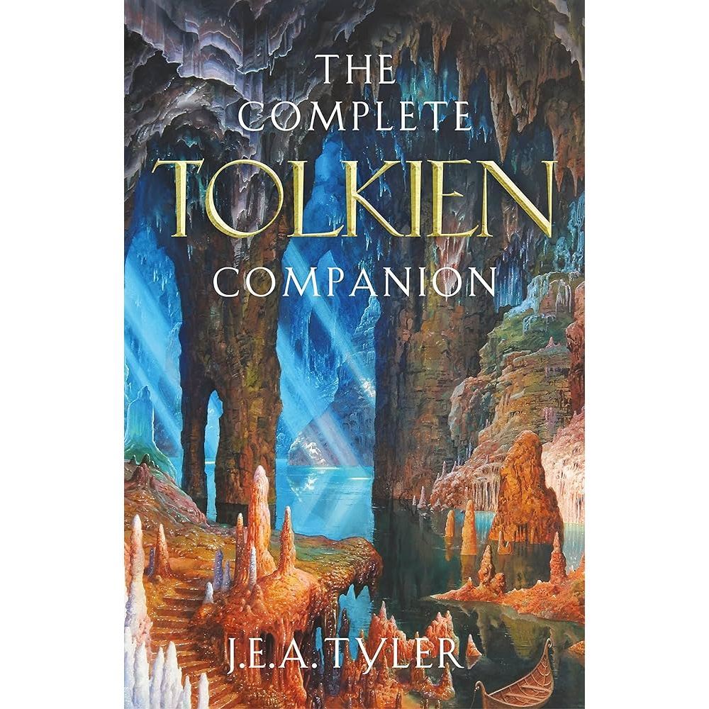 Hardcover The Complete Tolkien Companion by Tony Tyler หนังสือ ปกแข็ง