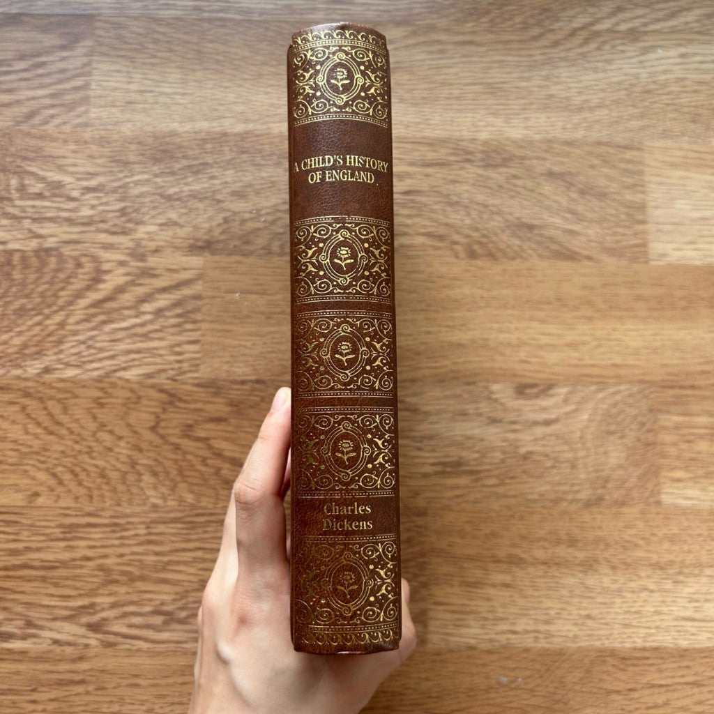 Hardcover A Child's History of England by Charles Dickens หนังสือ ภาษาอังกฤษ ปกแข็ง