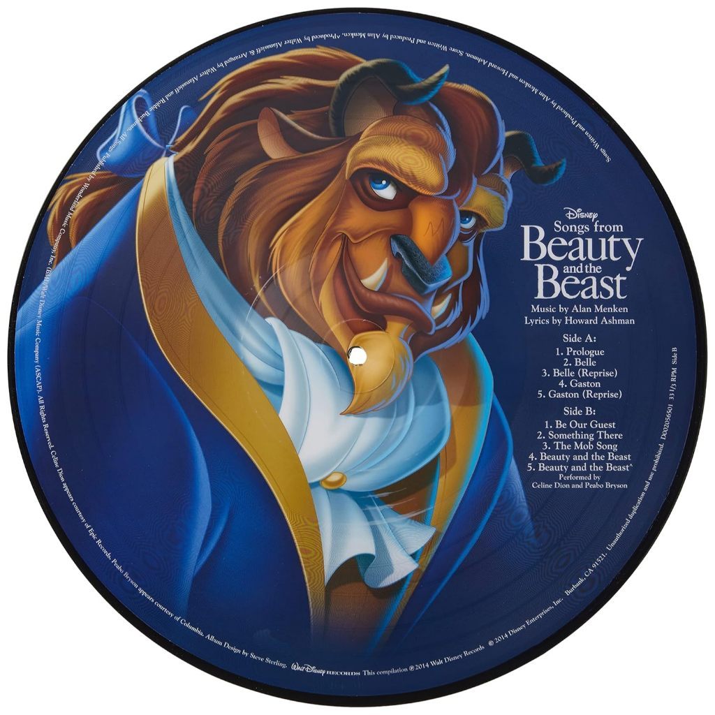 พร้อมส่ง🔥แผ่นเสียง Vinyl LP Beauty and the Beast Picture Vinyl แผ่นไวนิล [ใหม่และซีล SS]