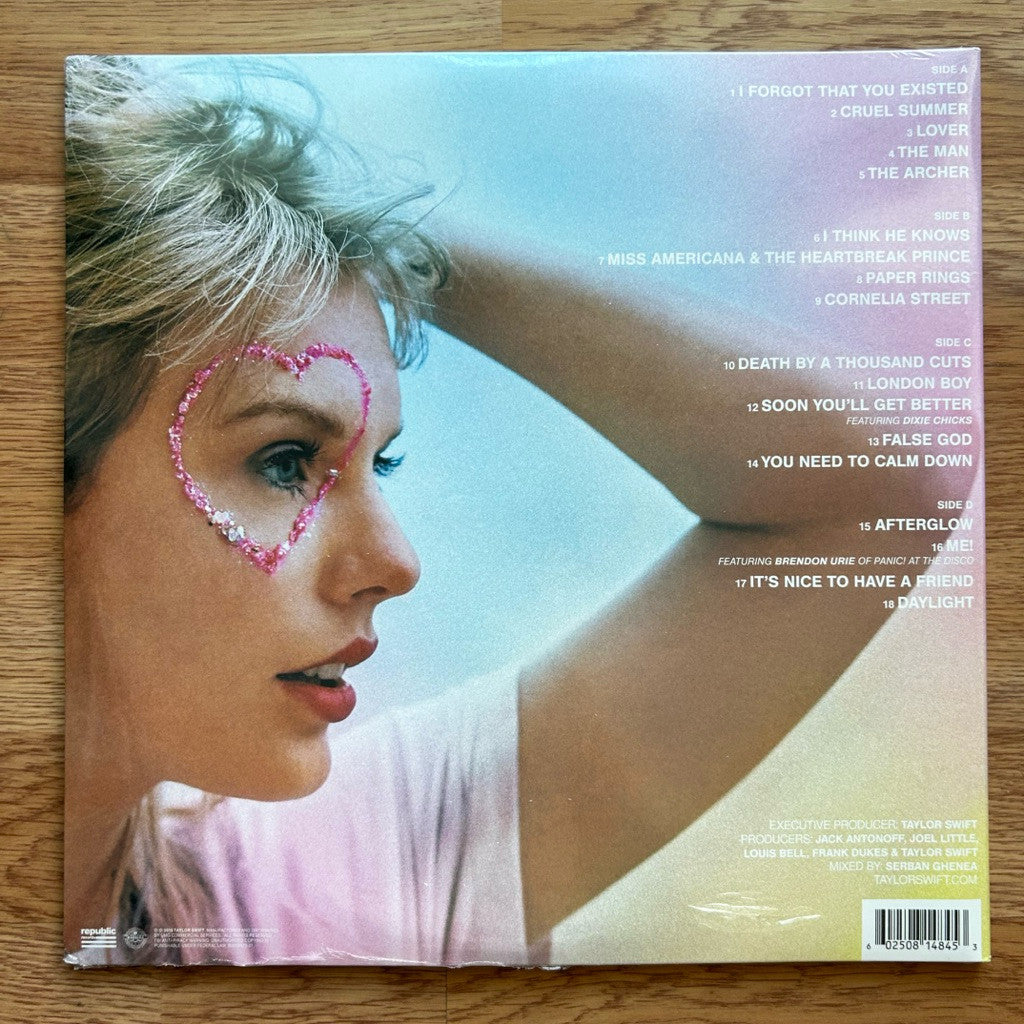 พร้อมส่ง🔥 แผ่นเสียง Vinyl LP Taylor Swift - Lover แผ่นไวนิล [ใหม่และซีล SS]