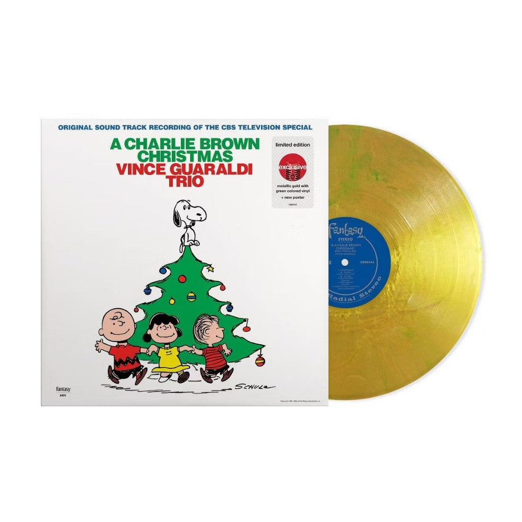 พร้อมส่ง🔥แผ่นเสียง Vinyl LP Vince Guaraldi Trio - A Charlie Brown Christmas (Original Soundtrack) [ใหม่และซีล SS]