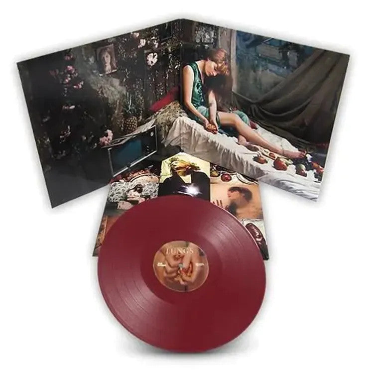พร้อมส่ง🔥 แผ่นเสียง Vinyl LP Florence + The Machine - Lungs Red [ใหม่และซีล SS]