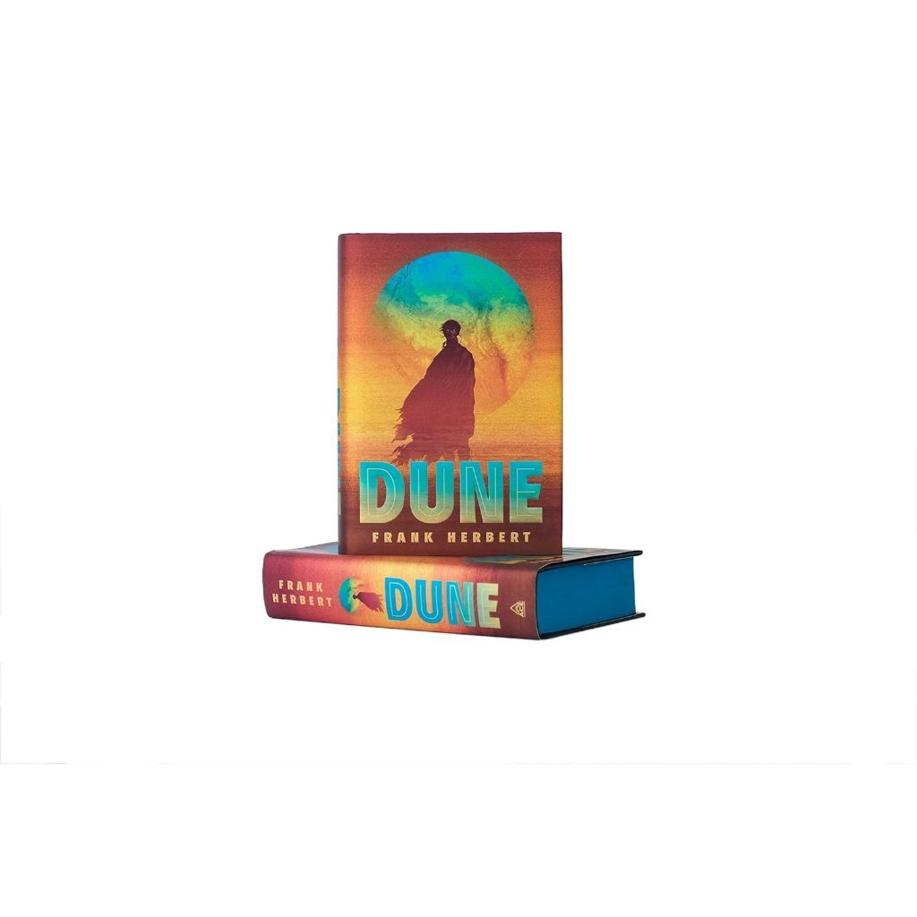 พร้อมส่ง🔥Hardcover Frank Herbert Deluxe Hardcover Boxed Set: Dune, Dune Messiah, and Children of Dune หนังสือ ปกแข็ง