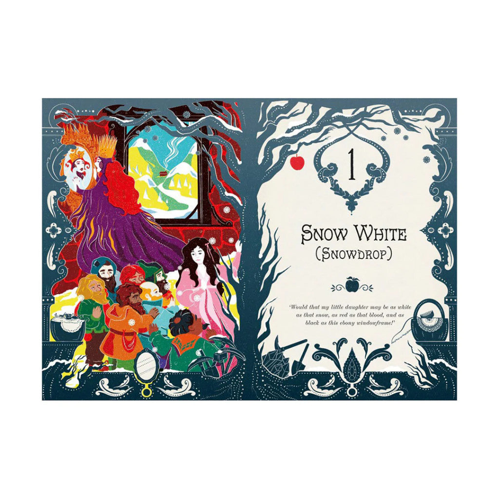 Hardcover Snow White and Other Grimms' Fairy Tales (MinaLima Edition) หนังสือ ปกแข็ง