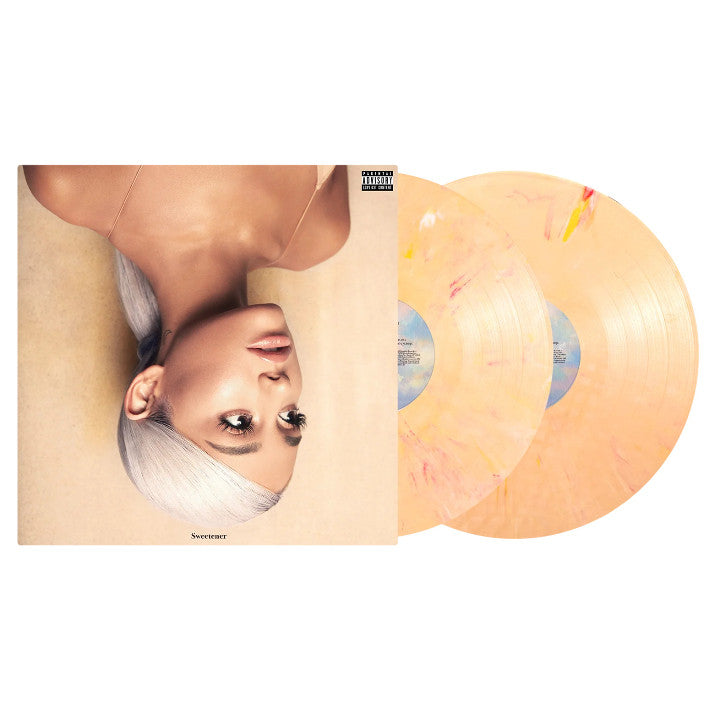 พร้อมส่ง🔥 แผ่นเสียง vinyl Ariana Grande - Sweetener peach colored opaque ไวนิล LP  [ใหม่และซีล SS]