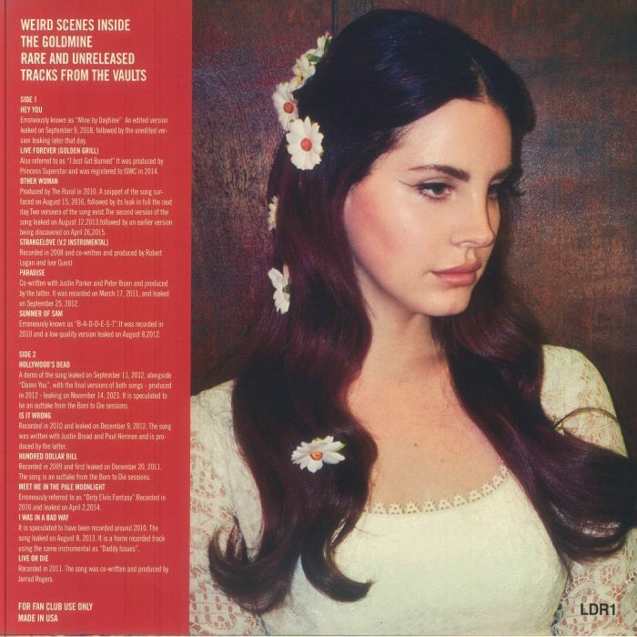 พร้อมส่ง🔥 แผ่นเสียง vinyl Lana DEL REY - Weird Scenes Inside The Goldmine ไวนิล LP  [ใหม่และซีล SS]