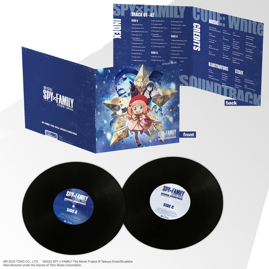 Preorder🔥แผ่นเสียง vinyl SPY x FAMILY CODE: White (Original Soundtrack) LP  [ใหม่และซีล SS]