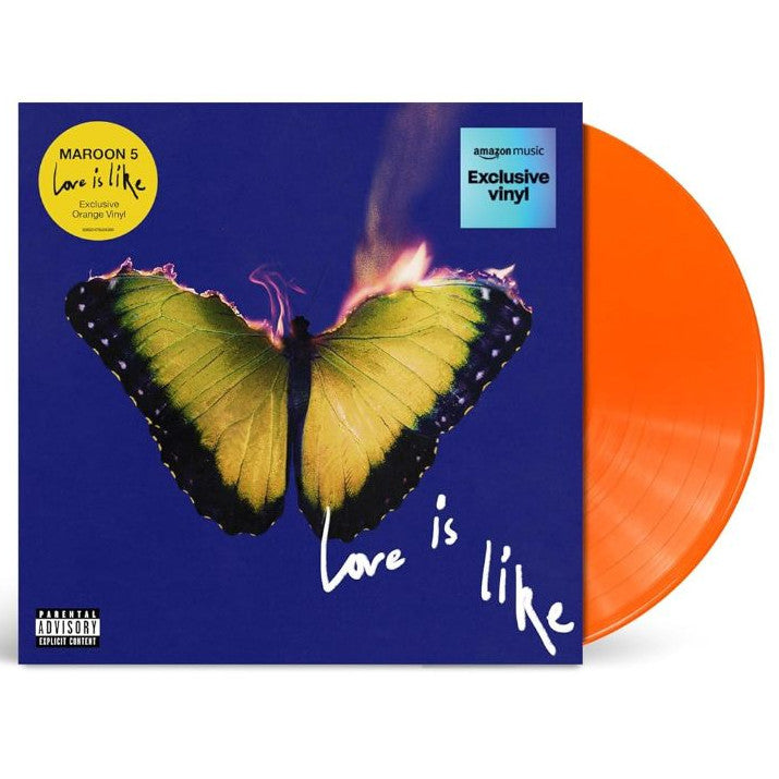 พร้อมส่ง🔥 แผ่นเสียง Vinyl LP Maroon 5 - Love Is Like แผ่นไวนิล [ใหม่และซีล SS]