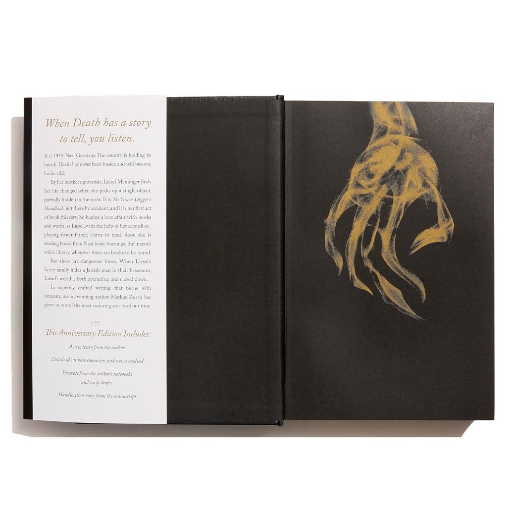 Hardcover The Book Thief Anniversary Edition by Markus Zusak หนังสือ ปกแข็ง