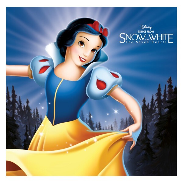 พร้อมส่ง🔥แผ่นเสียง Vinyl LP Songs from Snow White and the Seven Dwarfs on red coloured vinyl แผ่นไวนิล