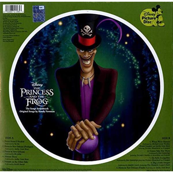 พร้อมส่ง🔥 แผ่นเสียง Vinyl LP The Princess And The Frog: The Songs Soundtrack Picture แผ่นไวนิล [ใหม่และซีล SS]