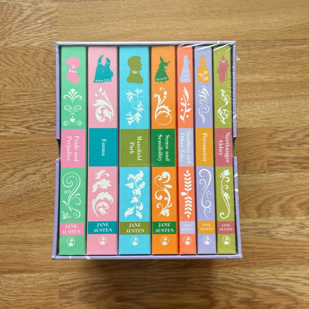Box Set Jane Austen Complete 7 Hardcover Books Collection หนังสือ ปกแข็ง