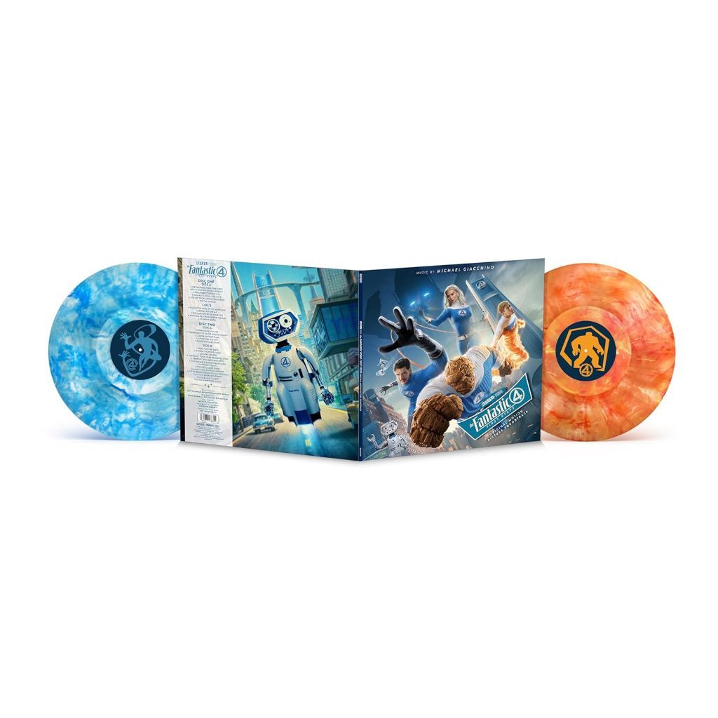 พร้อมส่ง🔥แผ่นเสียง Michael Giacchino - The Fantastic Four: First Steps Vinyl LP  [ใหม่และซีล SS]