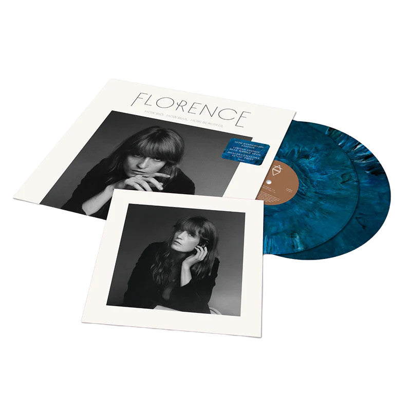 พร้อมส่ง🔥 แผ่นเสียง Vinyl Florence + the Machine - How Big, How Blue, How Beautiful ไวนิล LP  [ใหม่และซีล SS]