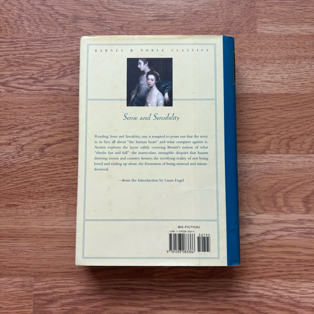 Hardcover Sense and Sensibility by Jane Austen หนังสือ ภาษาอังกฤษ ปกแข็ง