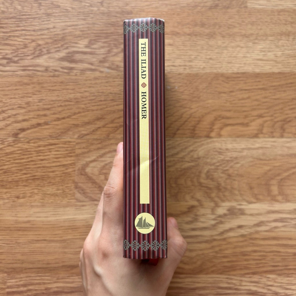 Hardcover The Iliad by Homer หนังสือ มหากาพย์อิเลียด (The Iliad) โดย โฮเมอร์ (Homer) ปกแข็ง