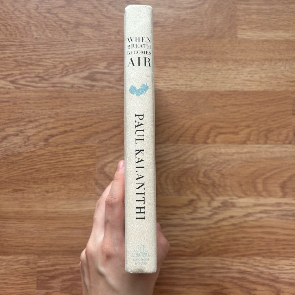 Hardcover When Breath Becomes Air by Paul Kalanithi หนังสือ ภาษาอังกฤษ ปกแข็ง