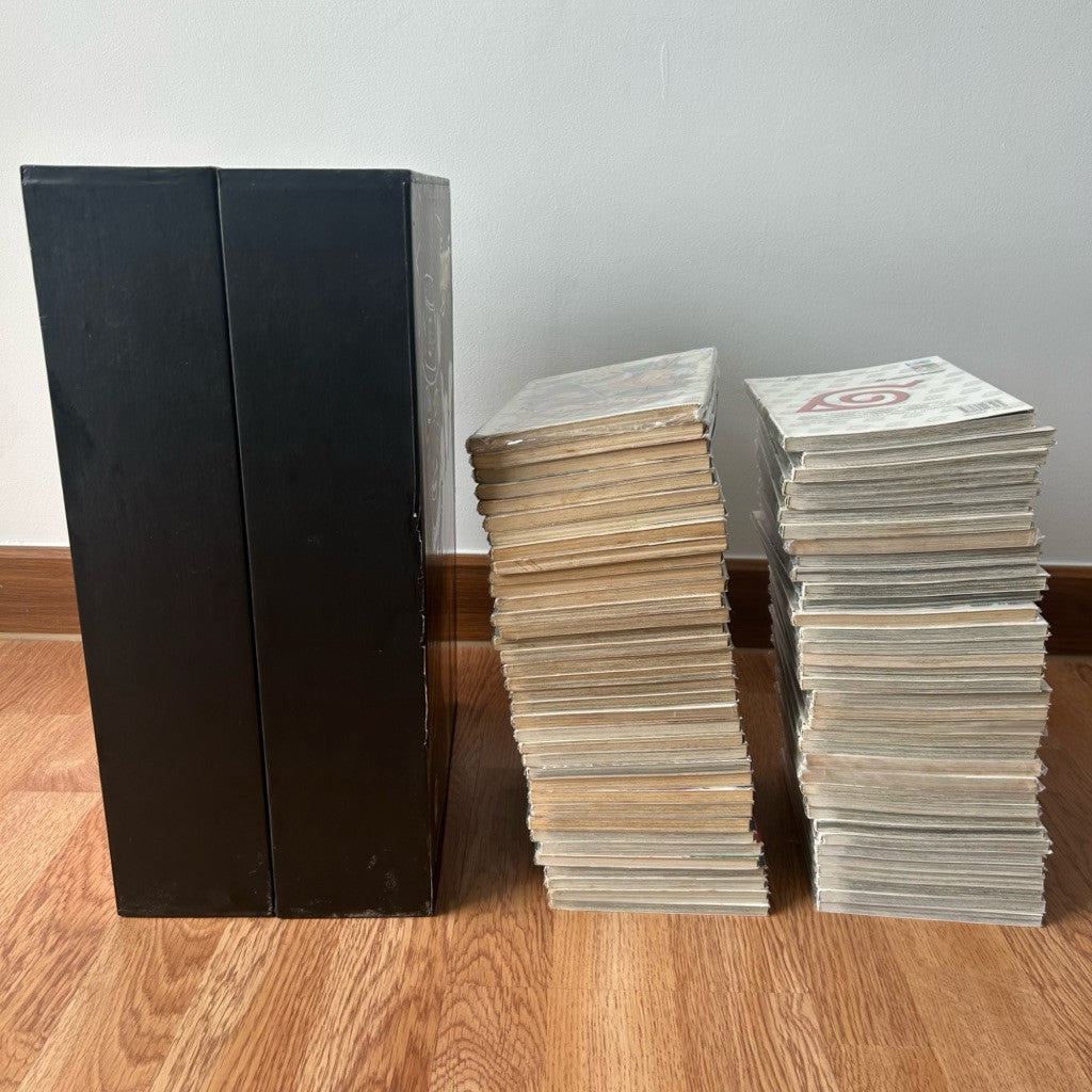 Boxset นินจาคาถา โอ้โฮเฮะ นารูโตะ 72 เล่มจบ Box Set Naruto มังงะ นารูโตะ สันขาว