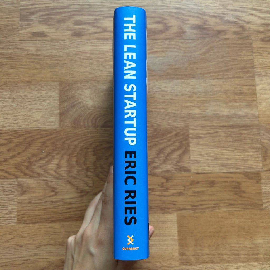 Hardcover The Lean Startup by Eric Ries หนังสือ ปกแข็ง