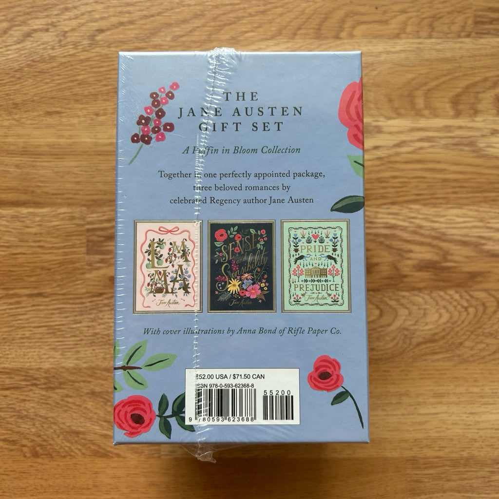 พร้อมส่ง🔥Box Set Hardcover Jane Austen Collection - Pride and Prejudice, Emma, Sense and Sensibility หนังสือ ปกแข็ง