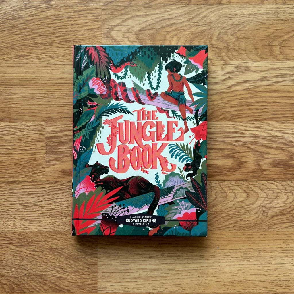 Hardcover The Jungle Book by Rudyard Kipling หนังสือ ปกแข็ง