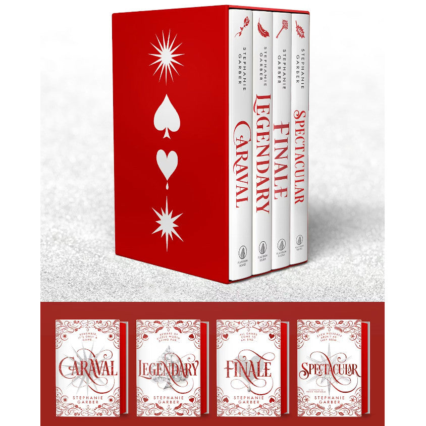 Box Set Hardcover Caraval Holiday Collection: Caraval, Legendary, Finale, Spectacular by Stephanie Garber