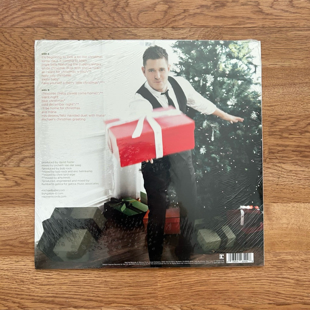 พร้อมส่ง🔥 แผ่นเสียง Vinyl LP Michael Bublé - Christmas [ใหม่และซีล SS]