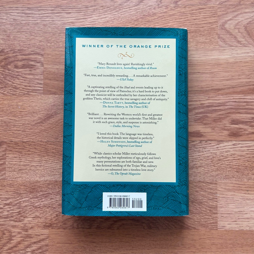 Hardcover The Song of Achilles by Madeline Mille หนังสือ ปกแข็ง