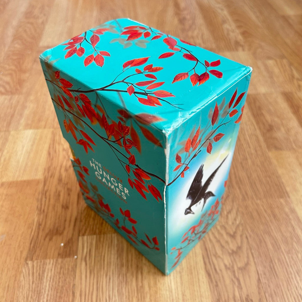 Box Set 4-Book Paperback The Hunger Games, Catching Fire, Mockingjay, The Ballad of Songbirds - Suzanne Collins