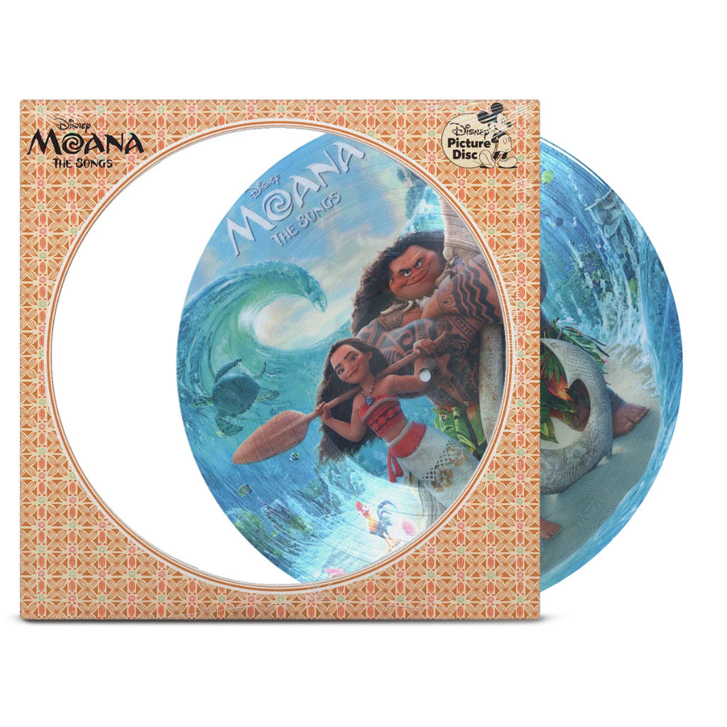 พร้อมส่ง🔥แผ่นเสียง Vinyl LP Moana Picture Disc Vinyl แผ่นไวนิล