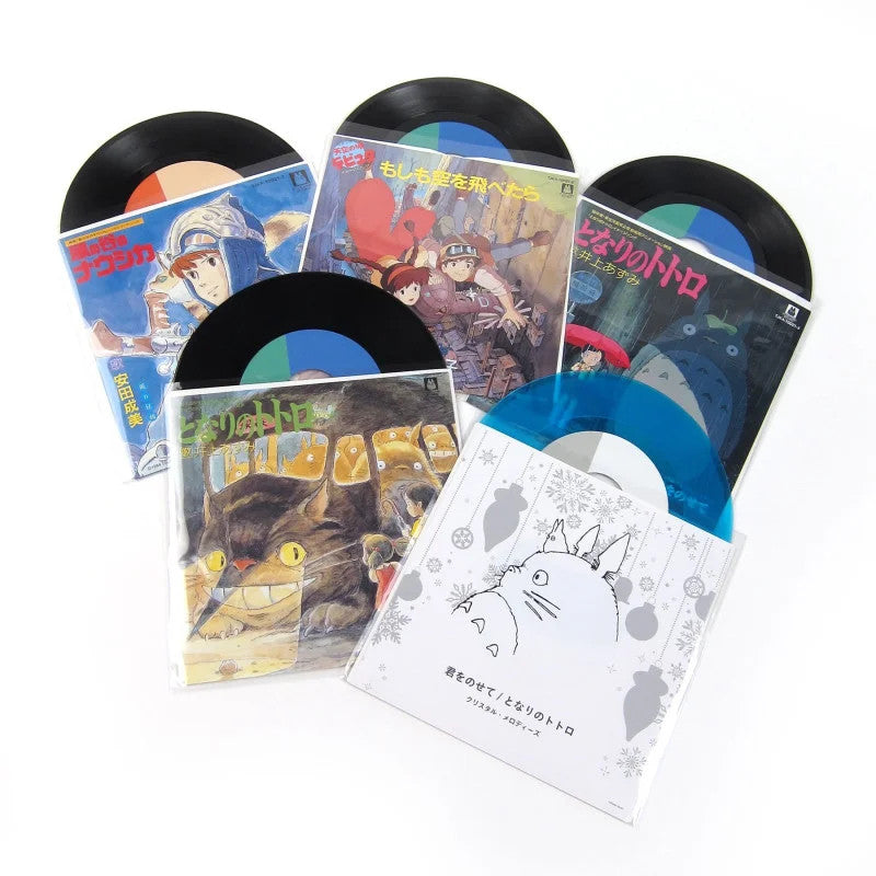 พร้อมส่ง🔥 แผ่นเสียง vinyl Studio Ghibli 7inch Box ไวนิล LP  [ใหม่และซีล SS]