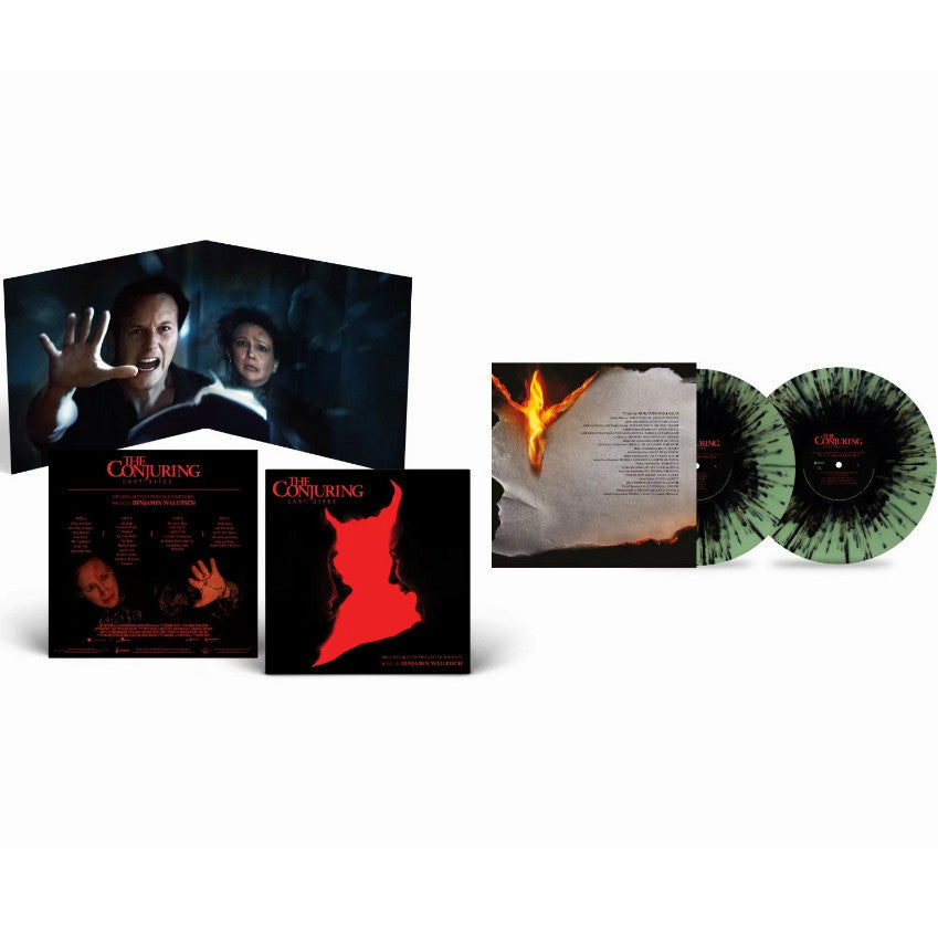 Preorder🔥 แผ่นเสียง vinyl Benjamin Wallfisch - The Conjuring: Last Rites ไวนิล LP  [ใหม่และซีล SS]