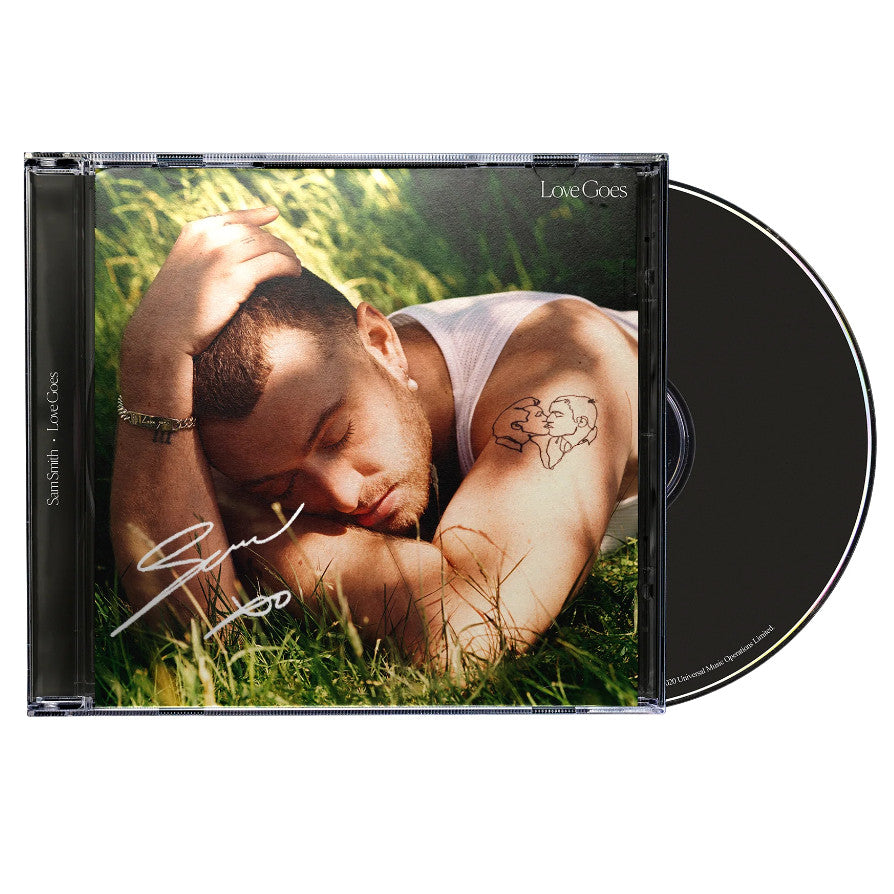 พร้อมส่ง🔥 แผ่น CD (Signed) Sam Smith
 - Love Goes  [ใหม่และซีล SS]