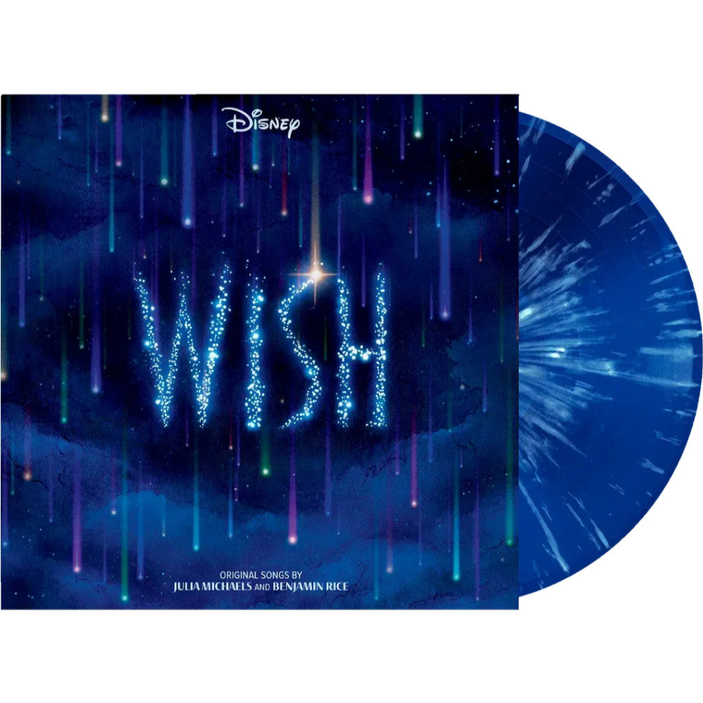 พร้อมส่ง🔥แผ่นเสียง Vinyl LP Wish Original Movie Soundtrack Limited Edition Blue Splatter Color แผ่นไวนิล
