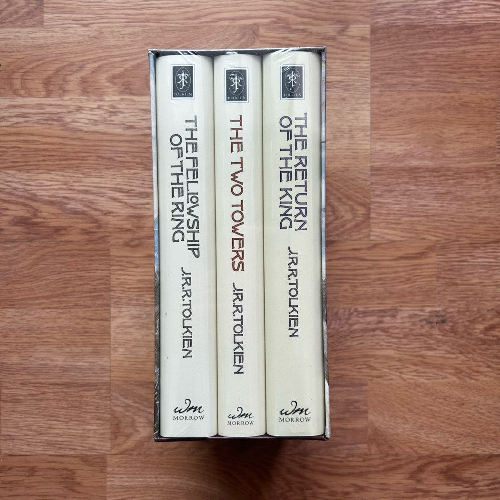 The Lord of the Rings Box Set by J R R Tolkien 3 Hardcover Box Set ชุดหนังสือ ลอร์ดออฟเดอะริงส์ พร้อม Box