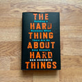 Hardcover The Hard Thing About Hard Things by Ben Horowitz หนังสือ ปกแข็ง