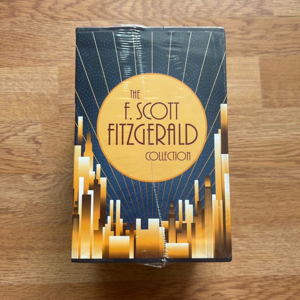5 Hardcover Books Box Set of F. Scott Fitzgerald - The Great Gatsby, The Side of Paradise etc ชุดหนังสือ ปกแข็ง 5 เล่ม
