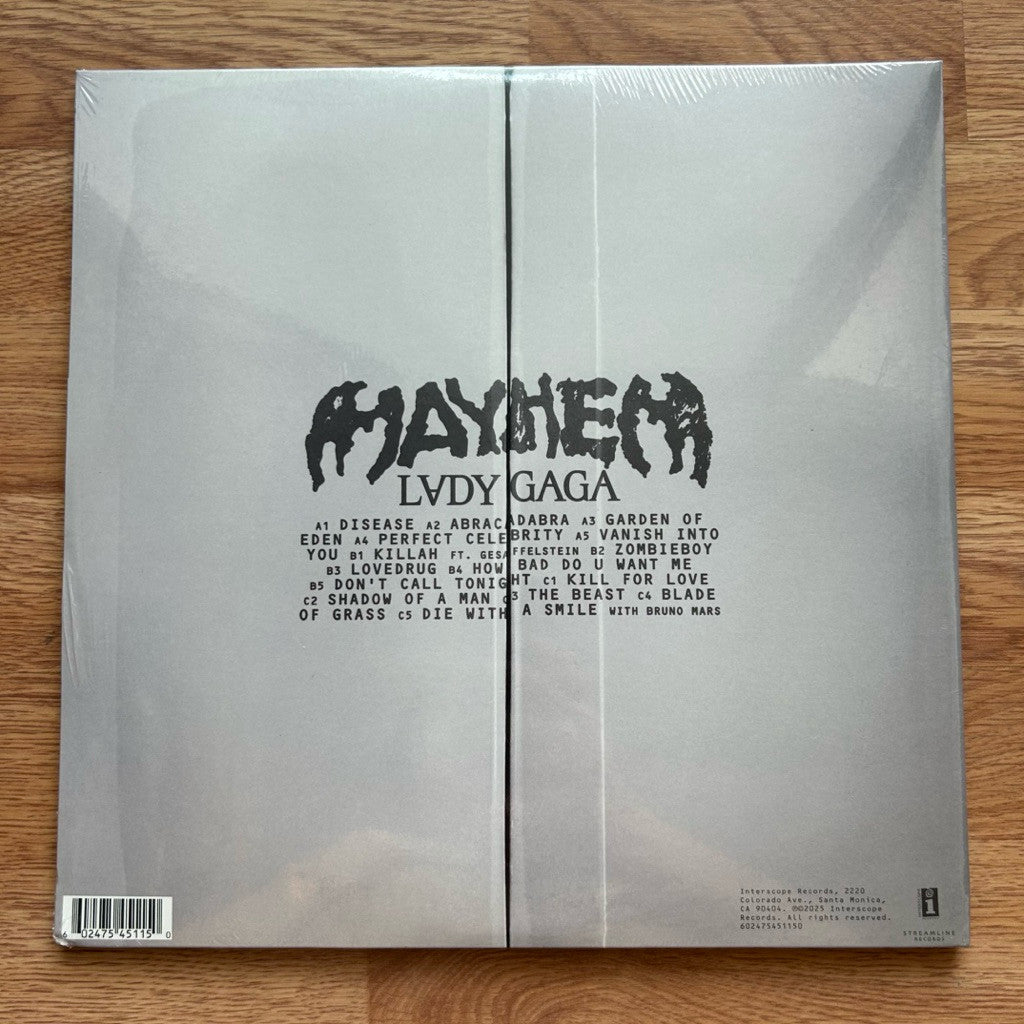 พร้อมส่ง🔥 แผ่นเสียง Vinyl LP LADY GAGA - MAYHEM แผ่นไวนิล [ใหม่และซีล SS]