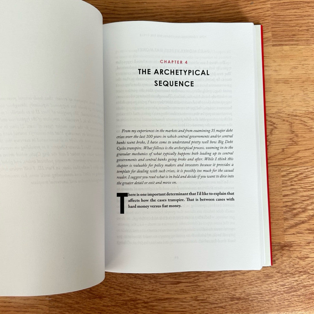 Hardcover How Countries Go Broke: The Big Cycle by Ray Dalio หนังสือ ปกแข็ง