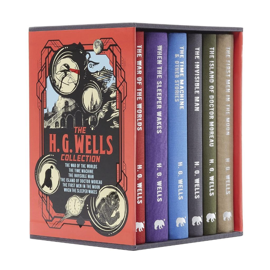 Box Set The H. G. Wells Collection: Deluxe 6-Book Hardcover