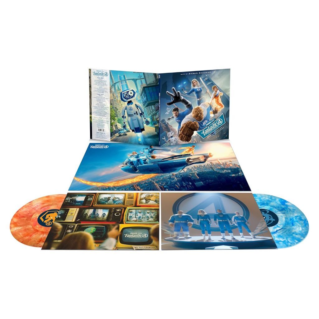พร้อมส่ง🔥แผ่นเสียง Michael Giacchino - The Fantastic Four: First Steps Vinyl LP  [ใหม่และซีล SS]