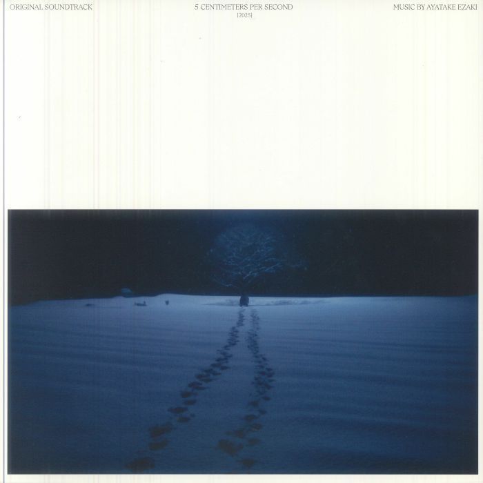 พร้อมส่ง🔥 แผ่นเสียง Vinyl 5 Centimeters Per Second (Original Soundtrack)
by Ayatake Ezaki LP [ใหม่และซีล SS]
