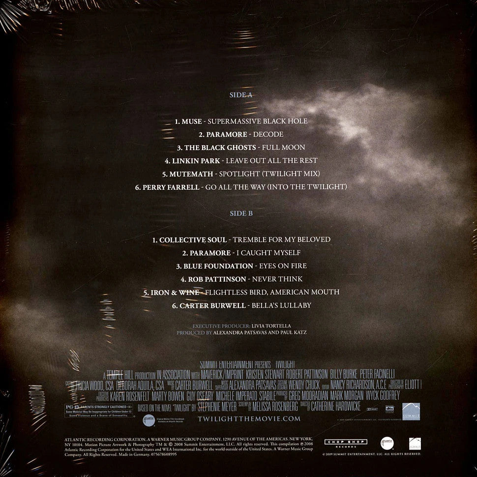 พร้อมส่ง🔥 แผ่นเสียง Twilight Original Soundtrack Vinyl ไวนิล LP  [ใหม่และซีล SS]