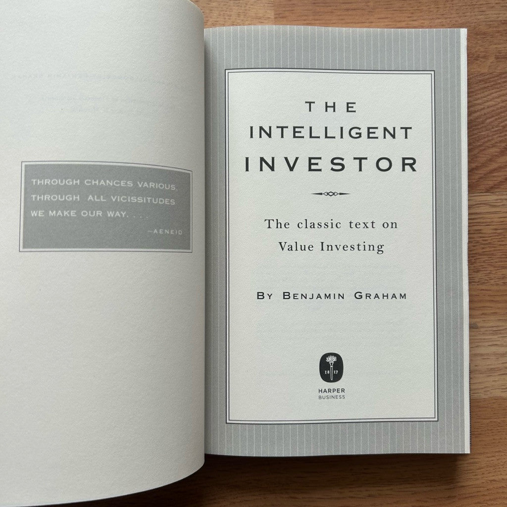 Hardcover The Intelligent Investor The Original 1949 Edition by Benjamin Graham หนังสือ ปกแข็ง