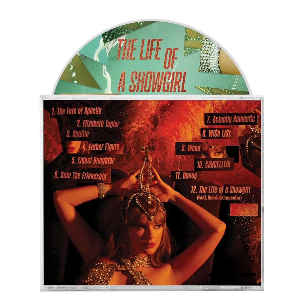 พร้อมส่ง🔥 แผ่น CD Taylor Swift - The Life of a Showgirl ซีดี [ใหม่และซีล SS]