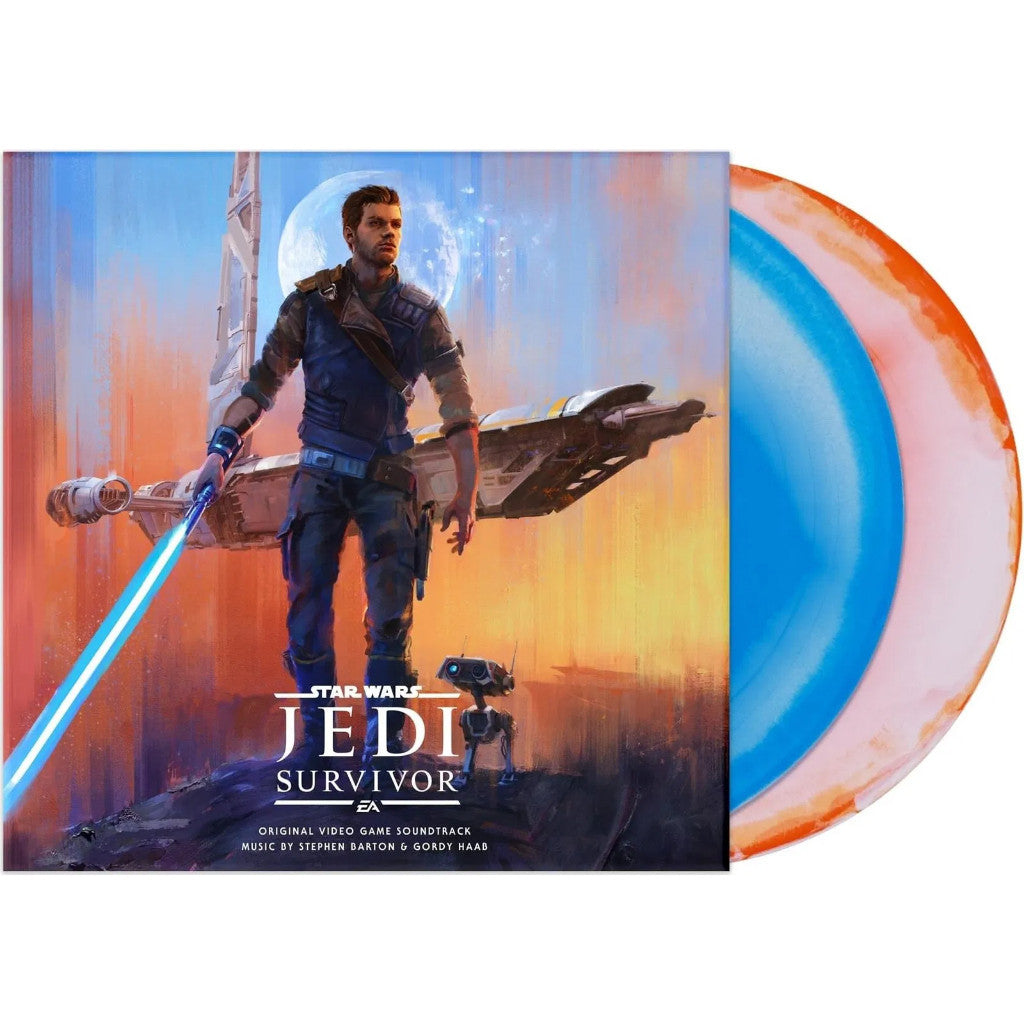 พร้อมส่ง🔥 แผ่นเสียง vinyl Stephen Barton & Gordy Haab - Star Wars Jedi: Survivor ไวนิล LP  [ใหม่และซีล SS]